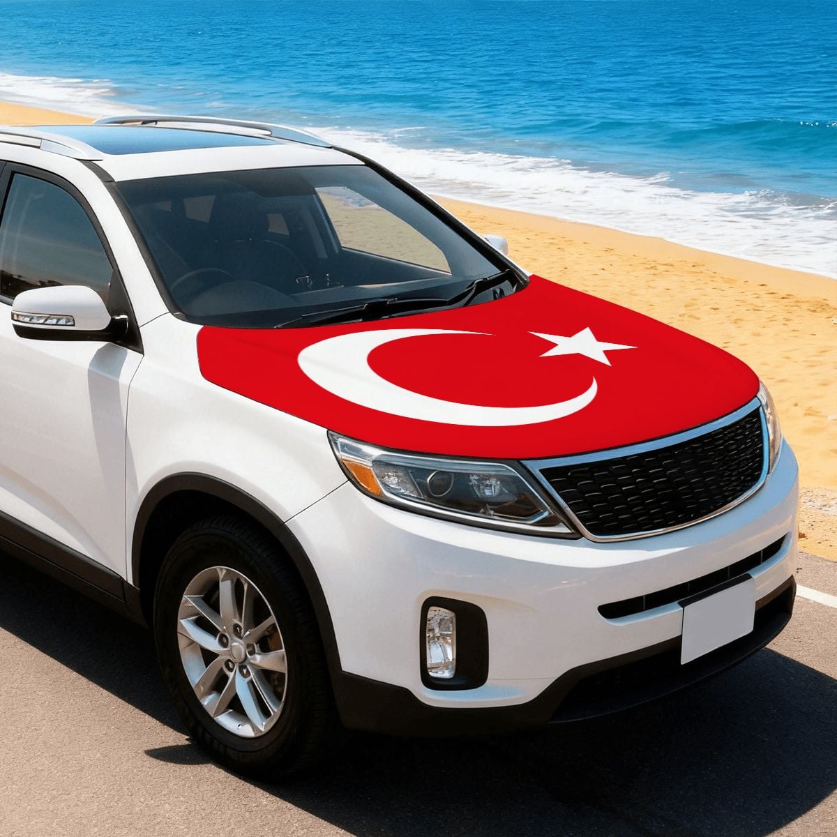 Turkiye - Premium WK 2026 Motorkap Hoes