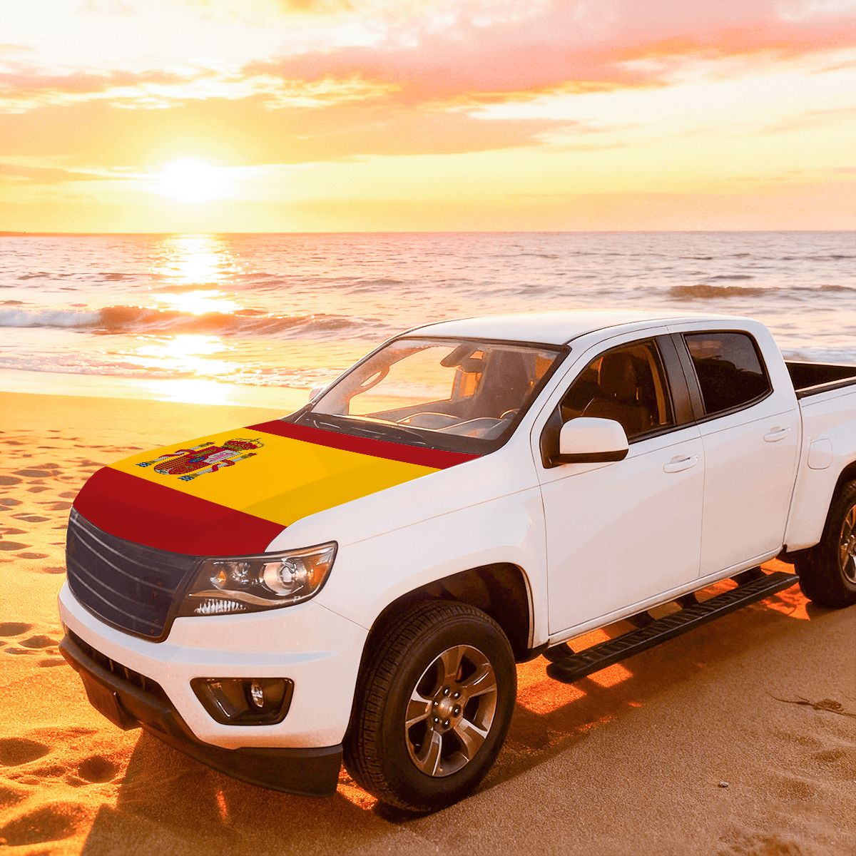 Spain - Premium World Cup 2026 Car Hood Cover