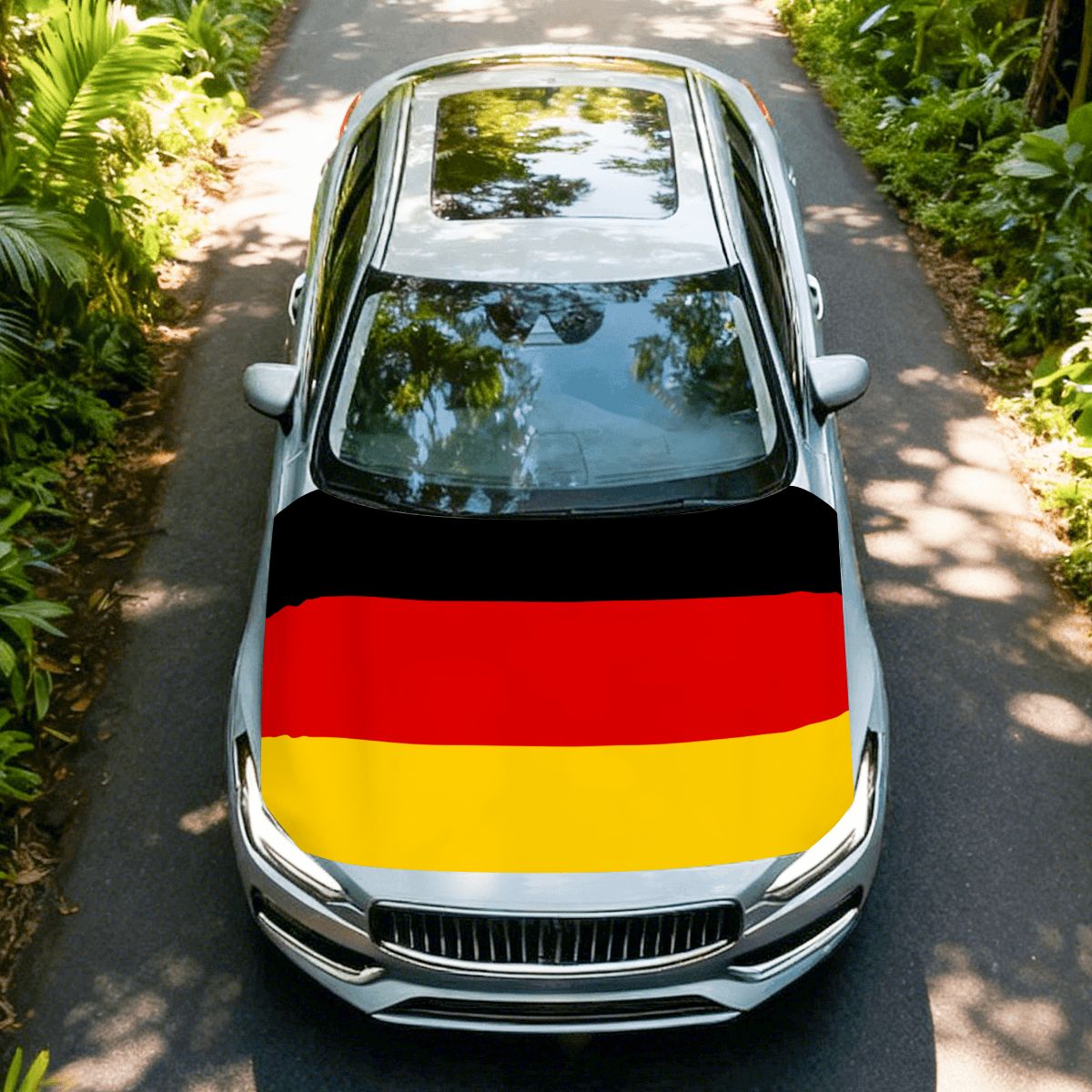 Duitsland - Premium WK 2026 Motorkap Hoes