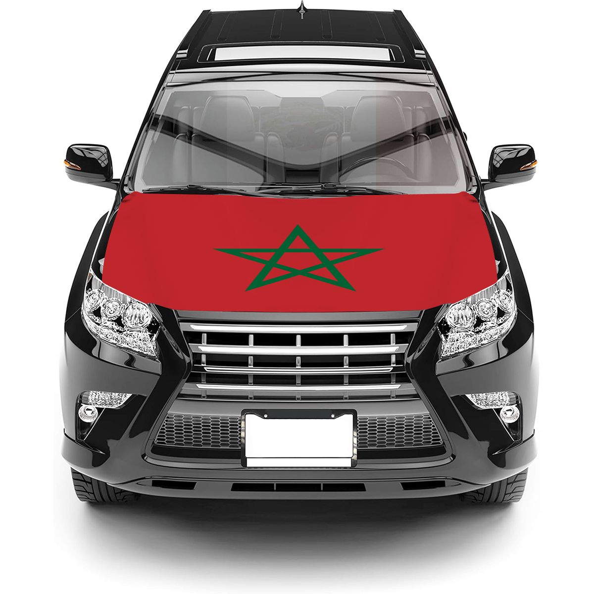 Morocco - Premium 2026 World Cup Car Hood Cover