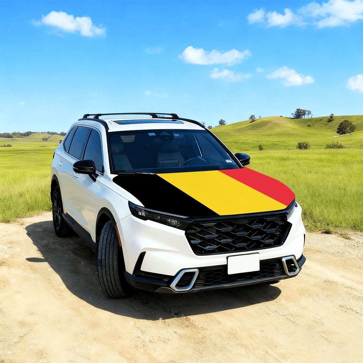 Belgie - Premium WK 2026 Motorkap Hoes