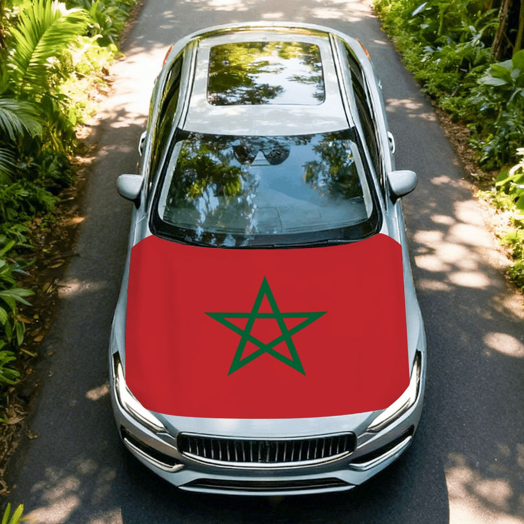 Morocco - Premium 2026 World Cup Car Hood Cover