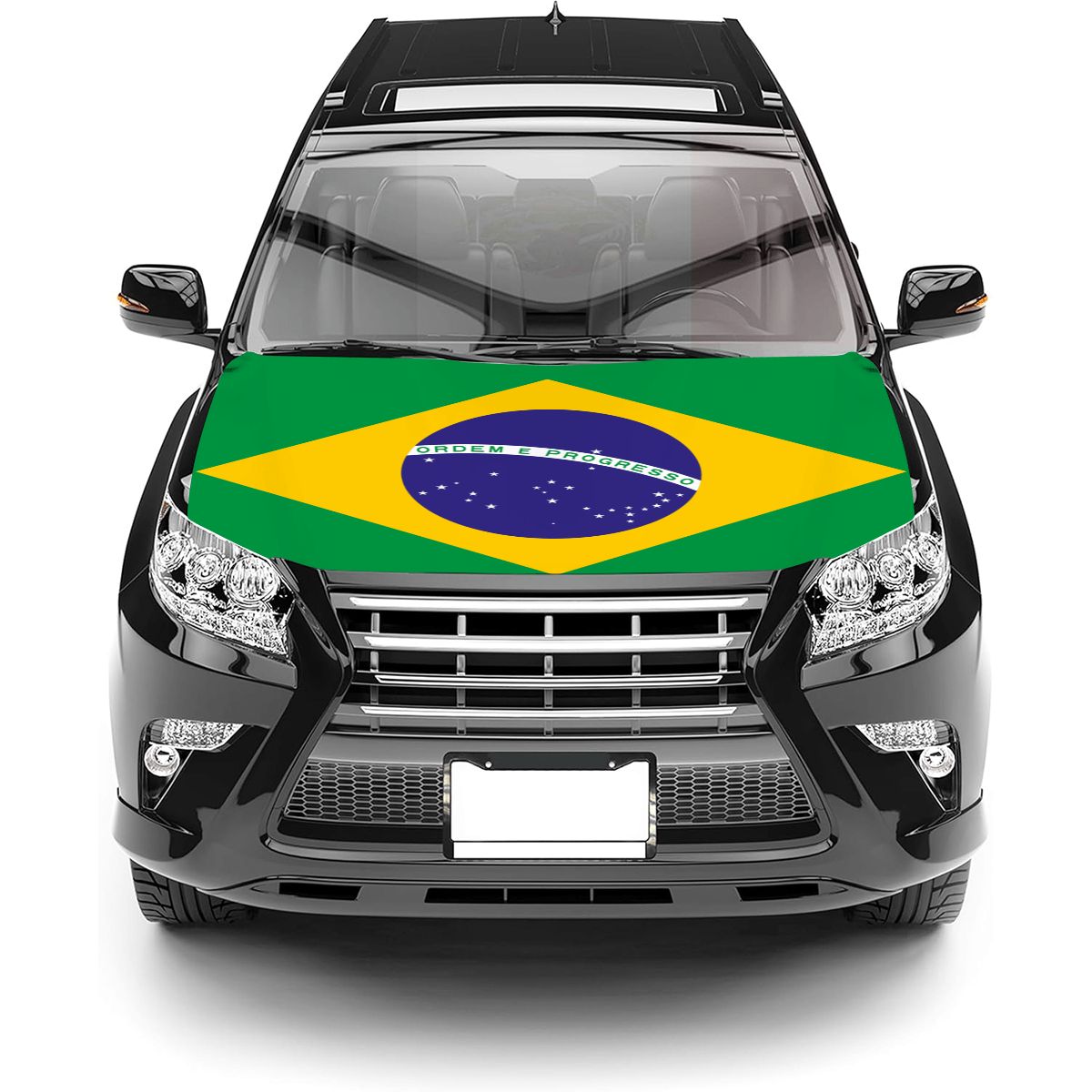 Brazilie - Premium WK 2026 Motorkap Hoes