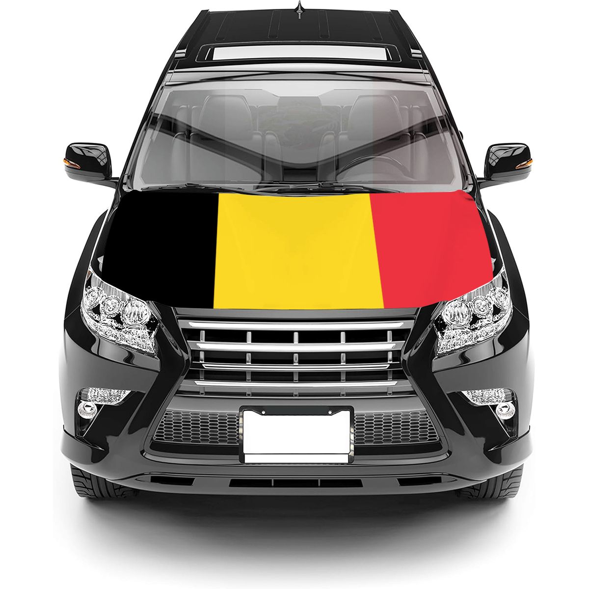 Belgie - Premium WK 2026 Motorkap Hoes