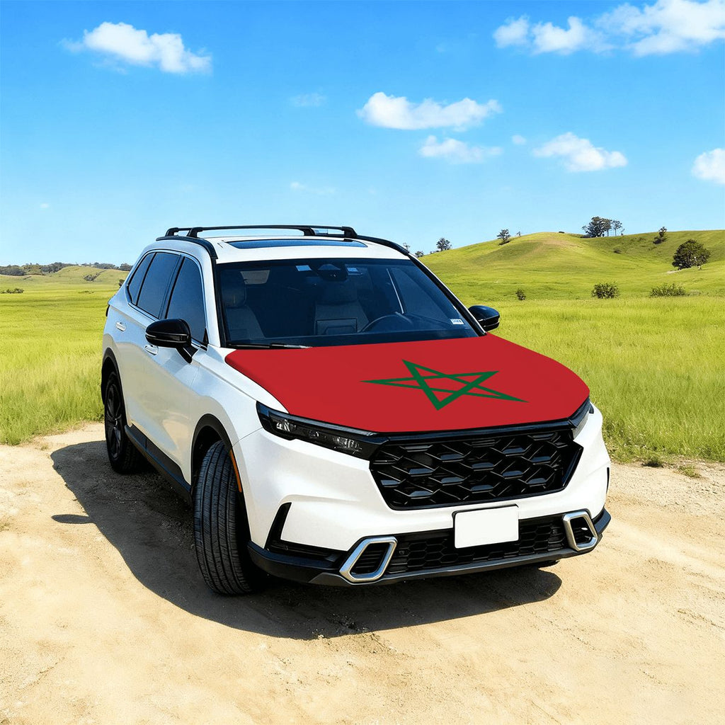 Morocco - Premium 2026 World Cup Car Hood Cover