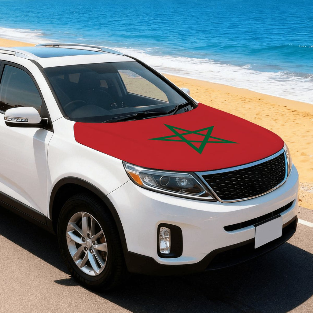 Morocco - Premium 2026 World Cup Car Hood Cover